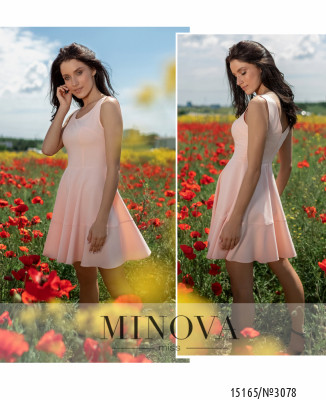 Платье №3078-персик_minova_6