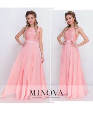Сукня №3096-персик_minova_5