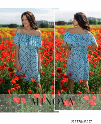 Платье №3097-голубой_minova_6