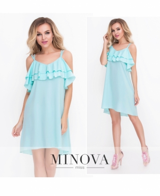 Сукня №8582-ментол_minova_6