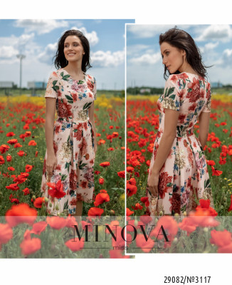 Сукня №3117-пудра_minova_7