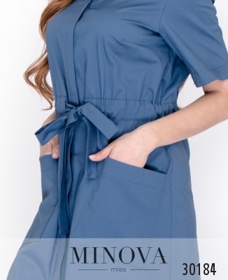 Сукня №8604-джинс_minova_6