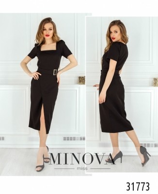Сукня №8607-чорний_minova_7
