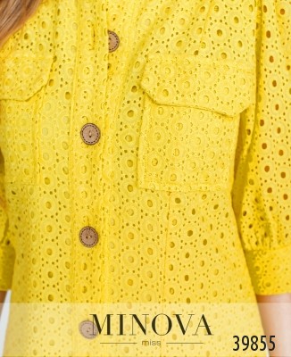 Сукня №3147-яскраво-жовтий_minova_6