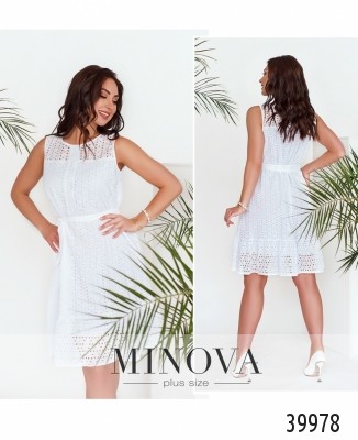 Cукня №3146B-білий_minova_7