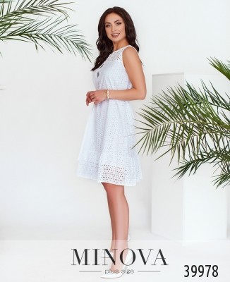 Cукня №3146B-білий_minova_5