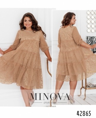 Cукня №8620-капучино_minova_7