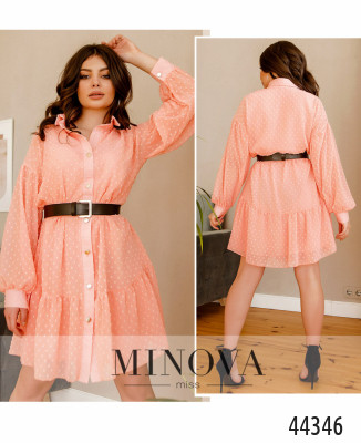 Сукня №8634-персик_minova_7