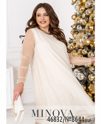 Сукня №8644-молоко