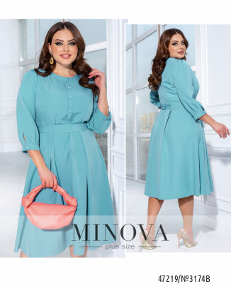 Сукня №3174B-блакитний_minova_7