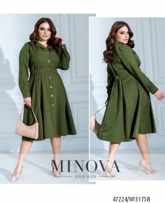 Сукня №3175B-Хакі_minova_7