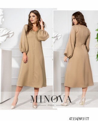 Сукня №3177-бежевий_minova_7