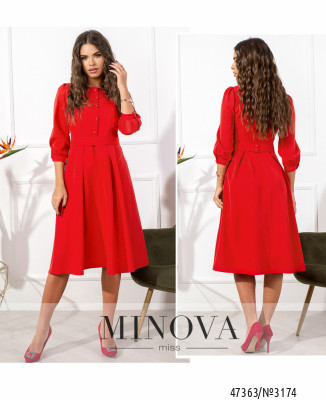 Сукня №3174-червоний_minova_7