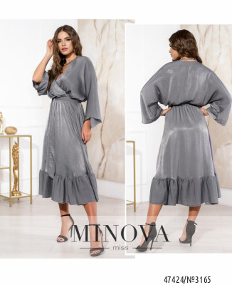 Сукня №3165-сірий_minova_7