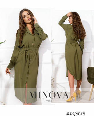 Сукня №3178-хакі_minova_7