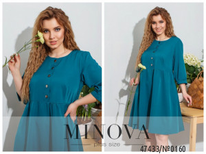 Сукня №0160-зелений_minova_7