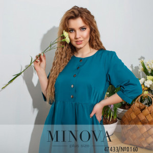 Сукня №0160-зелений_minova_6