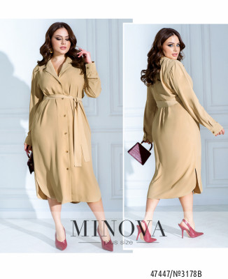 Сукня №3178В-пісочний_minova_7