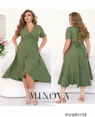 Сукня №3172B-оливка_minova_7