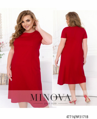 Сукня №3171B-червоний_minova_7