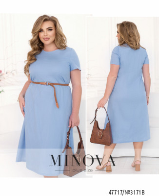 Сукня №3171B-блакитний_minova_7