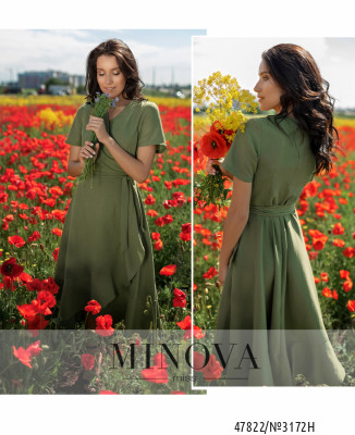 Сукня №3172Н-Оливка_minova_6