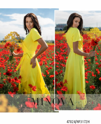 Сукня №3172Н-Жовтий_minova_6