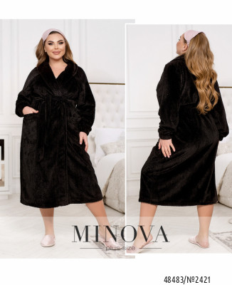 Халат №2421-чорний_minova_7