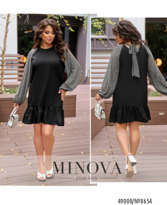 Сукня №8654-чорний_minova_7