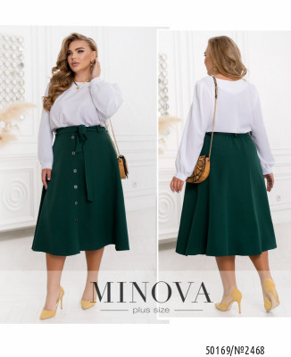 Спідниця №2468-зелений_minova_7