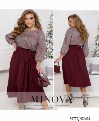 Сукня №2484-бордо_minova_7