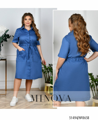 Сукня №8658-джинс_minova_7