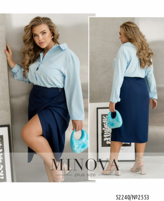 Спідниця №2553-темно-синій_minova_7