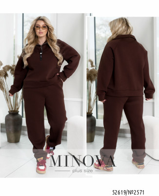 Спортивний костюм №2571-шоколадний_minova_7