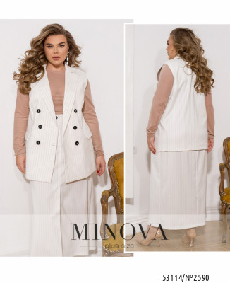 Жилет №2590-молочний_minova_7