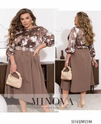 Сукня №2594-мокко_minova_7