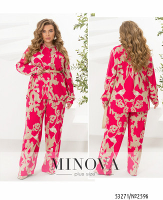 Костюм №2596-малиновий_minova_7