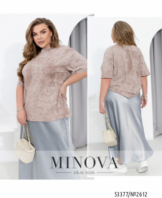 Футболка №2612-бежевий_minova_7
