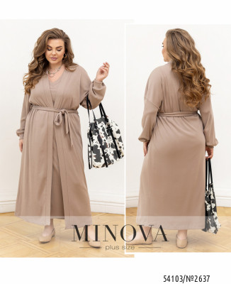 Костюм №2637-бежевий_minova_7