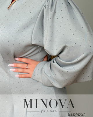 Сукня №540-сірий_minova_6