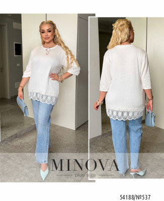 Кофточка №537-молочний_minova_7