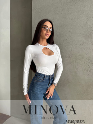 Лонгслив №823-білий_minova_5